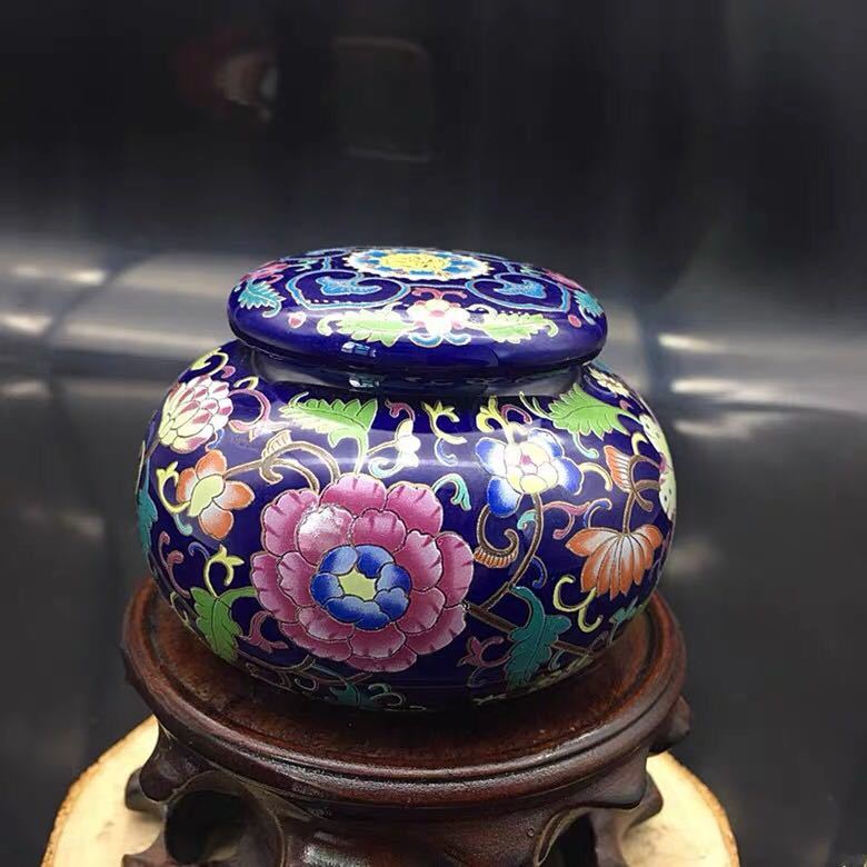 新作，本物保証 清末琺瑯彩茶茶葉缶彩磁器コレクション(清)｜売買されたオークション情報、yahooの商品情報をアーカイブ公開 - オークファン 清