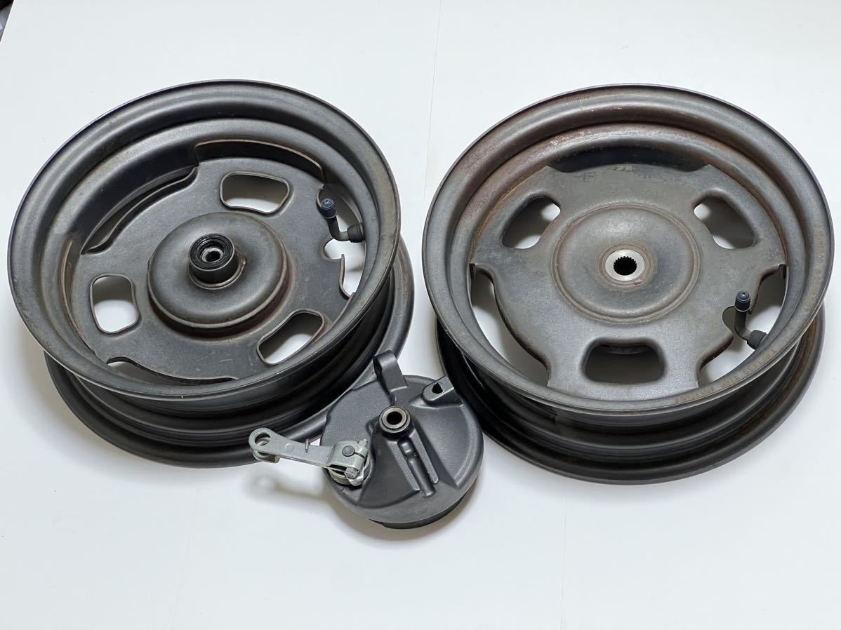 ズーマー純正ホイール前後 RUCKAS 純正ホイール前後セット新品