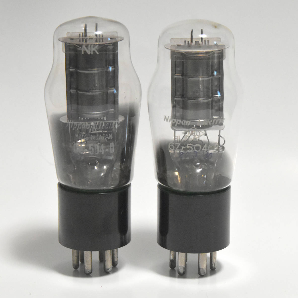 ★☆ 真空管 電力増幅管 出力管 NEC製 「CZ-504-D」 中古品 2本 ☆★