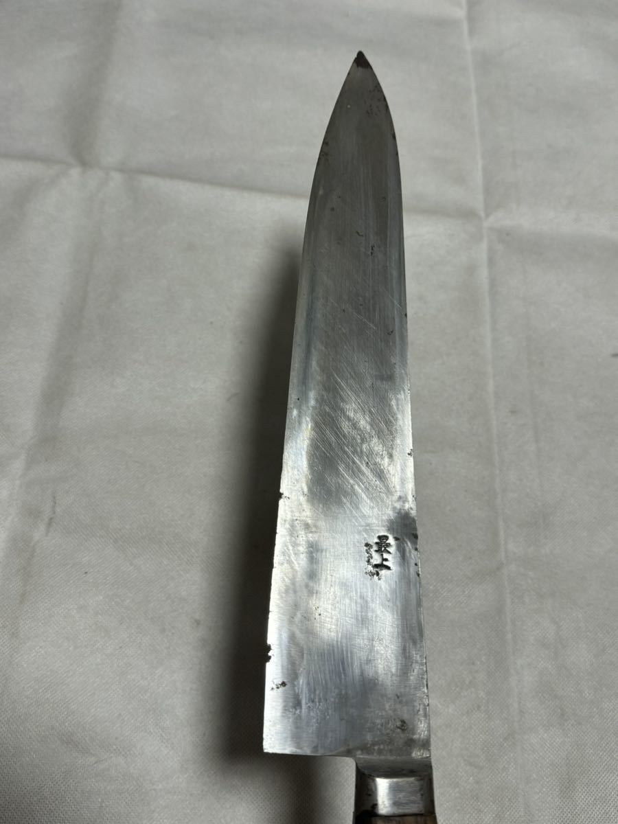 6792 送料無料 ②正本 包丁 牛刀 刃渡り 約30cm 牛刀 包丁 洋食両刃