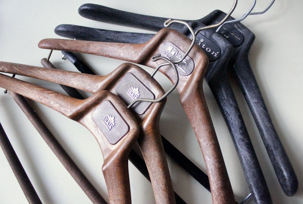 木製ハンガー BNC15/47 ランダム 木製 ハンガー まとめて100本 大量