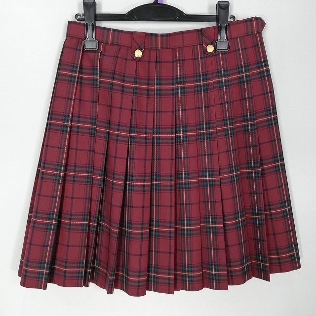  1円 スクールスカート 大きいサイズ 冬物 w72-丈54 チェック 中学 高校 プリーツ 学生服 制服 女子 HK3836(学生服)｜売買されたオークション情報、yahooの商品情報をアーカイブ公開 - オークファ 学生服