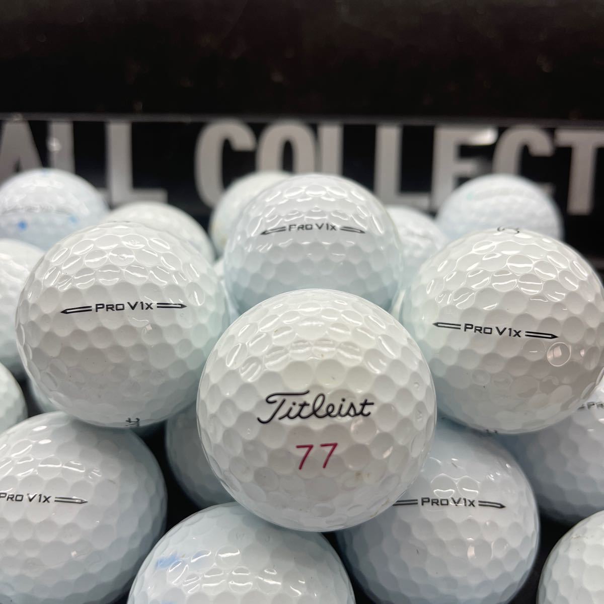 No.737【ロストボール・タイトリストTitleist ・PRO V1X・2023年モデル