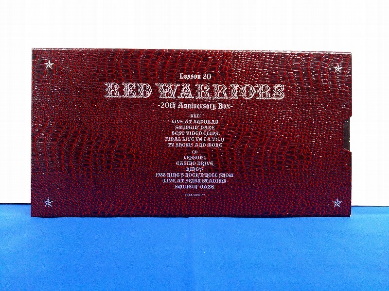 Lesson20 RED WARRIORS 5CD+5DVD BOX SET 邦楽 Lesson20 RED WARRIORS