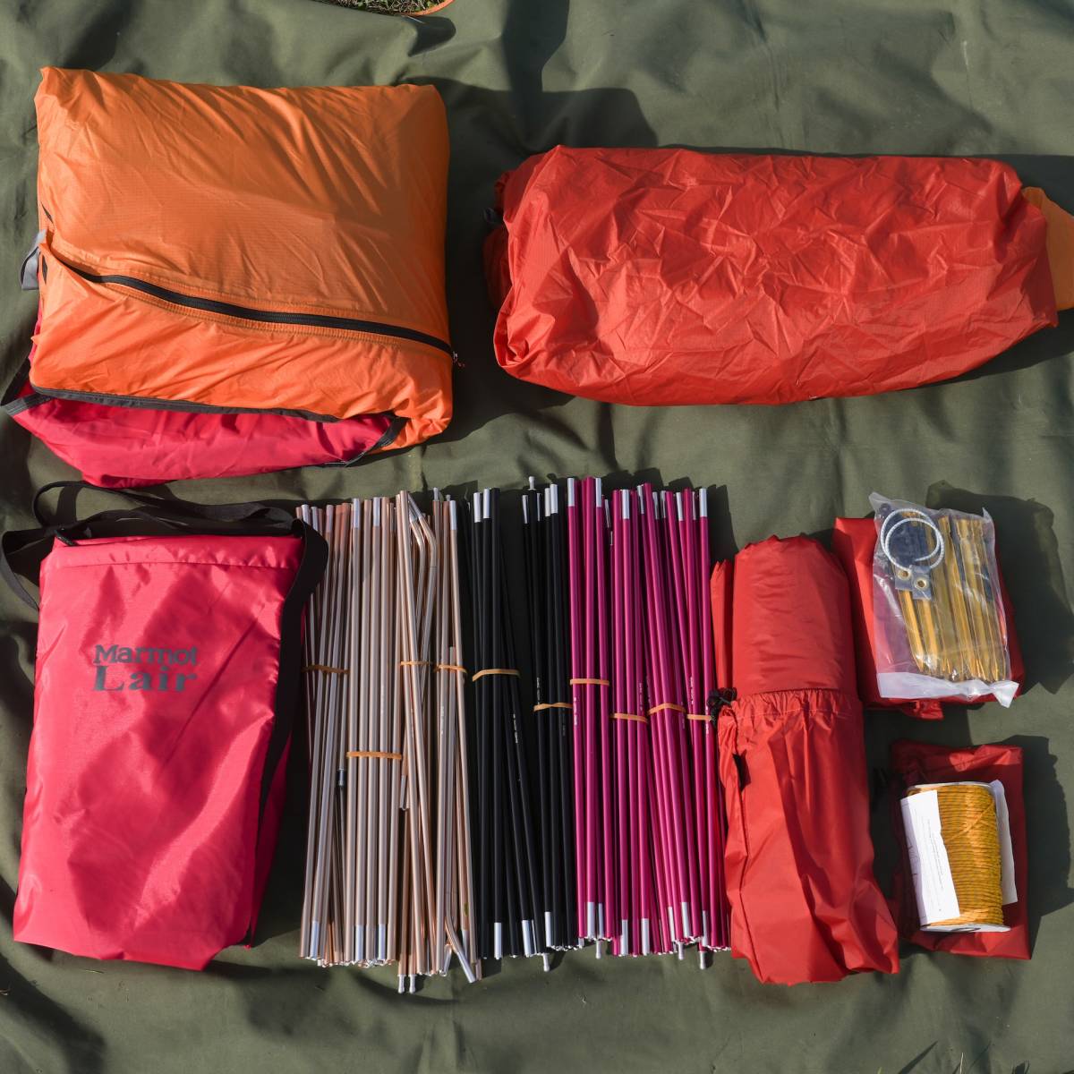 Marmot Lair8p tent マーモット レア8P テント デッドストック品