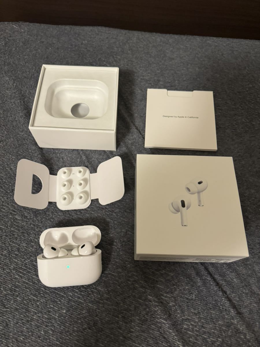 Apple AirPods Pro2ワイヤレスイヤホン Apple AirPods Pro2 付属品完備