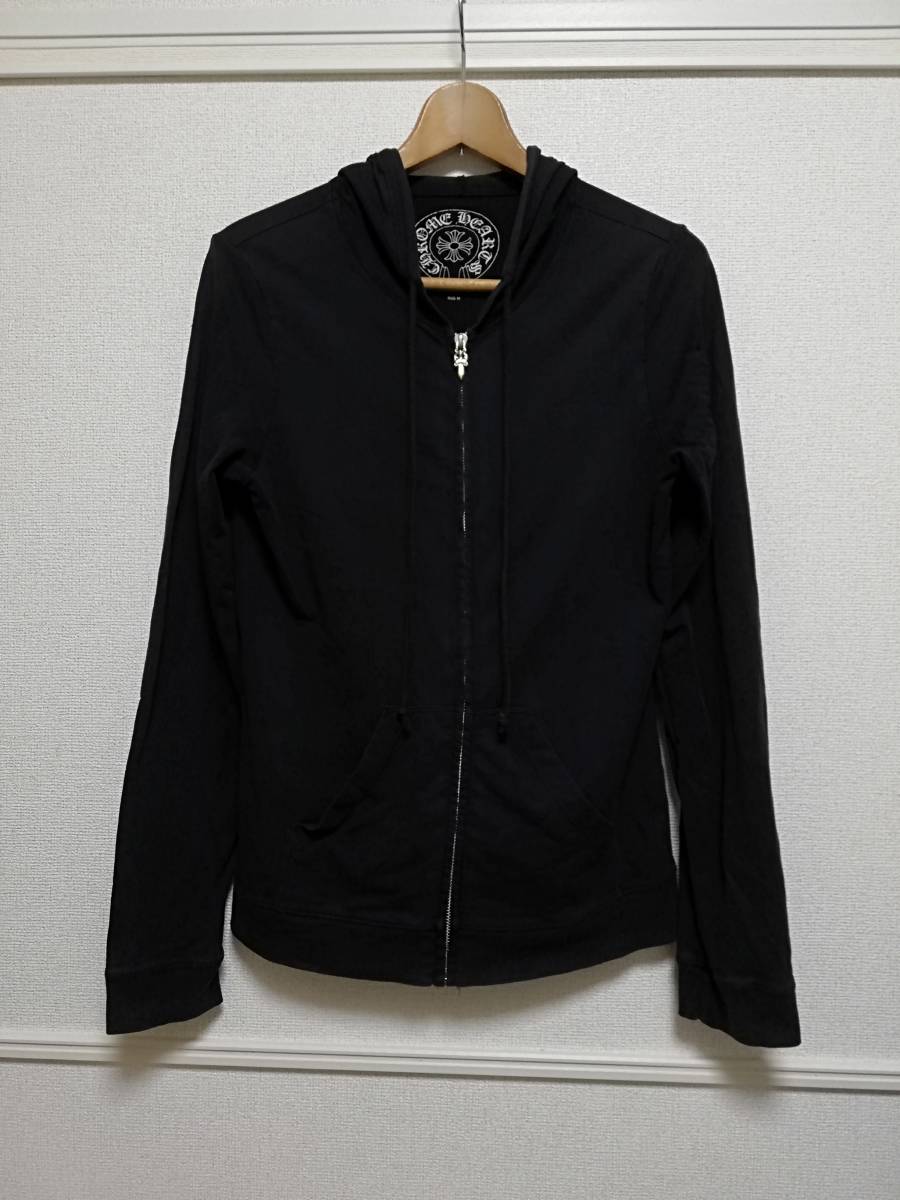 ★送料無料★クロムハーツ★パーカー★クロス★ブラック★シルバー★ホースシュー★ダガー★