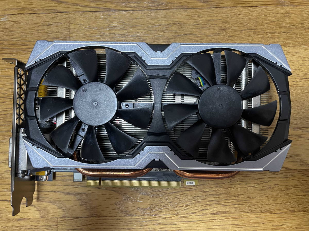 ジャンク扱い】ZOTAC GeForce GTX 1060 6GB ZOTAC GeForce GTX 1060