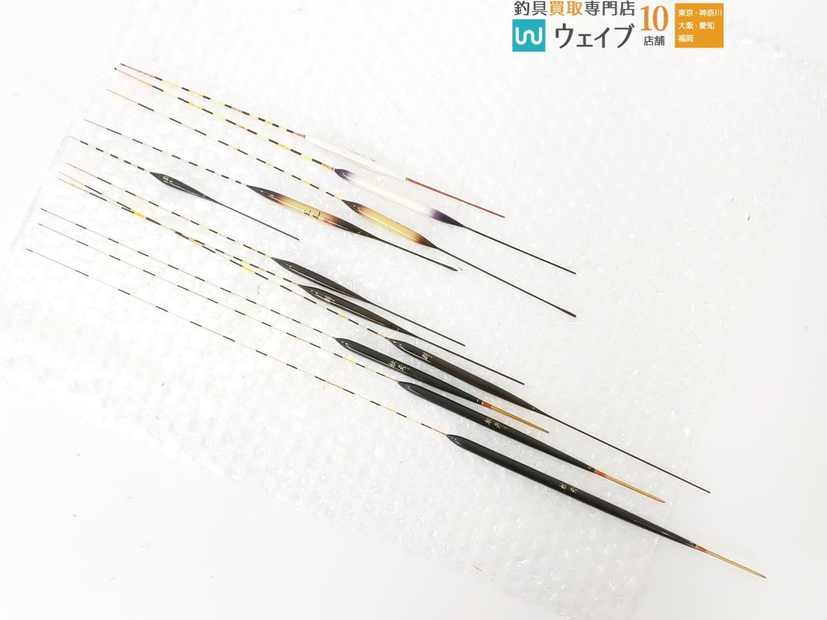 低価，お得 秋彦 輝 至道 など へら浮子 計11点セット(棒ウキ)｜売買されたオークション情報、yahooの商品情報をアーカイブ公開 - オークファン 棒ウキ
