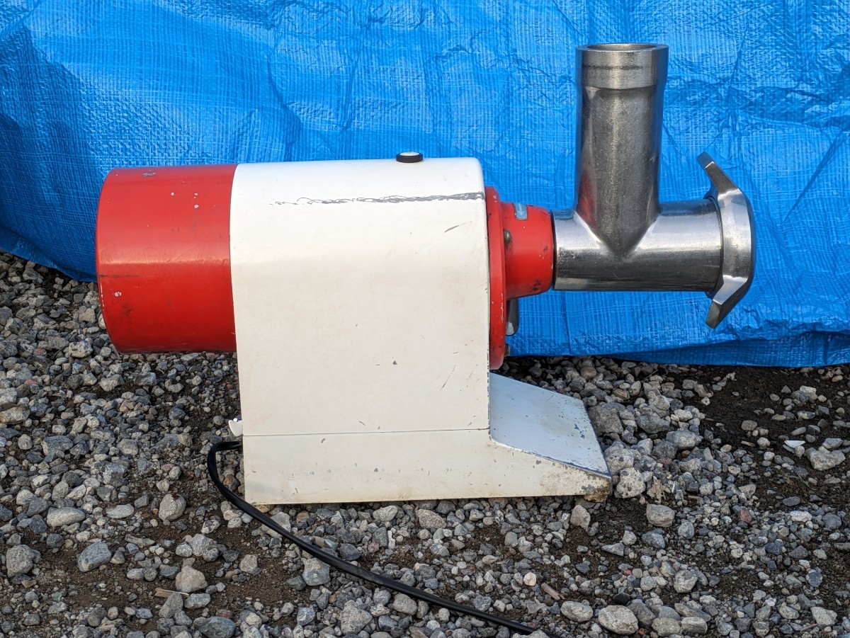 なんつね ミートチョッパー MS-12 三相100V仕様 業務用 動作確認済み なん