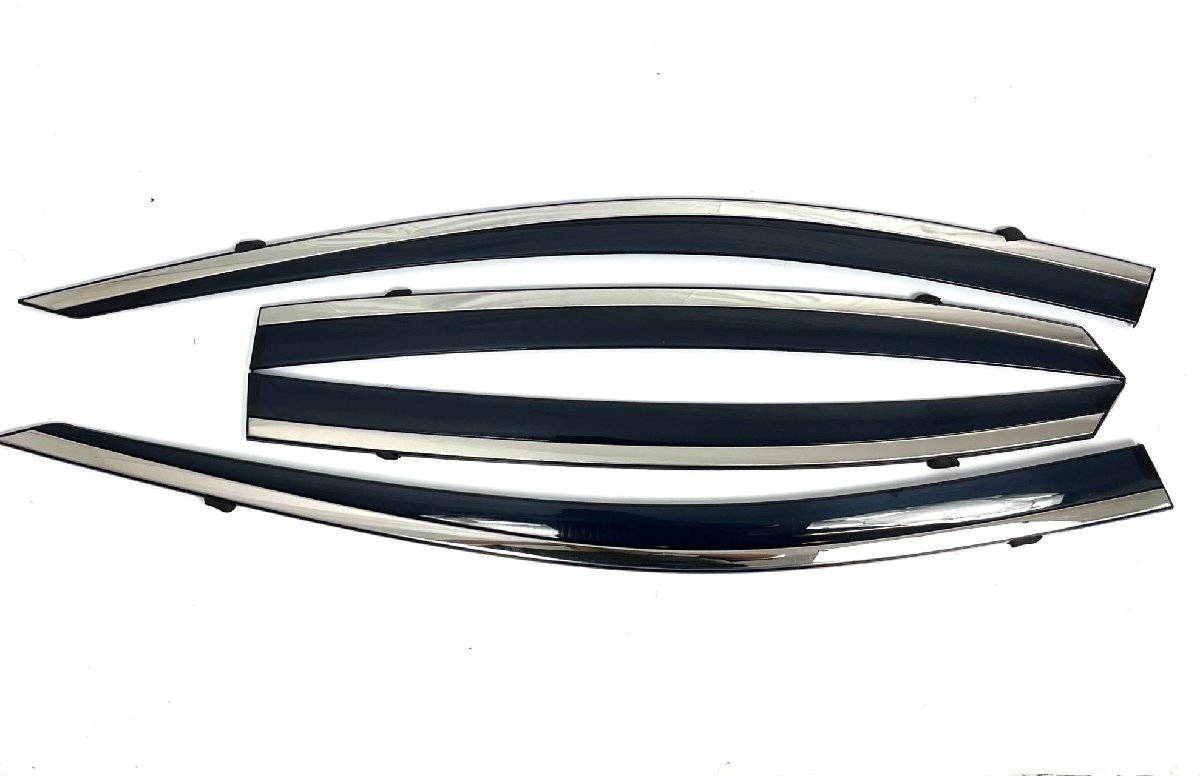 安心ビス付き♪ メッキ モール ドアバイザー サイドバイザー レクサス LS500 LS500h GVF VXFA 50 55 Fスポーツ ガーニッシュ