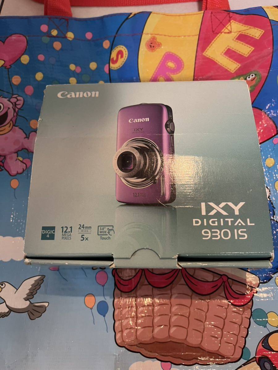 Canon IXY DIGITAL 930IS コンパクトデジタルカメラ 動作未確認品