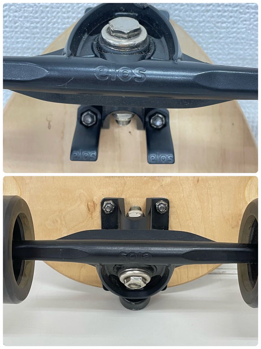 Elos Skateboards イロス コンパクト スケートボード スケボー ブラック_9