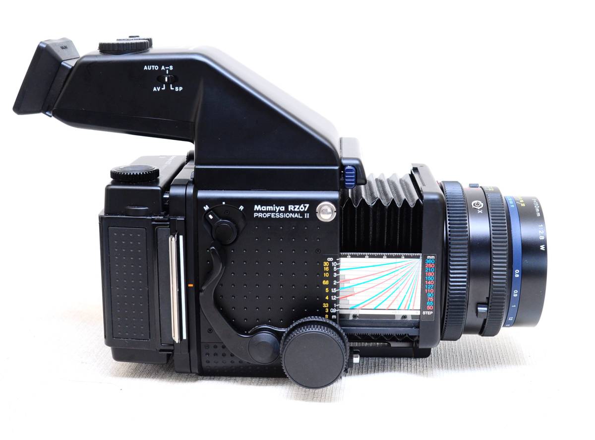 マミヤ Mamiya RZ67 AE ファインダー 中判 RZ67 4494 MAMIYA RZ67Ⅱ（AEファインダー） 110㎜/180mmレンズ，ワインダー付