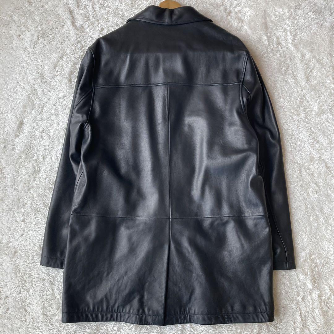 ブルックスブラザーズ/希少XL位/極美品 Brooks Brothers レザーコート