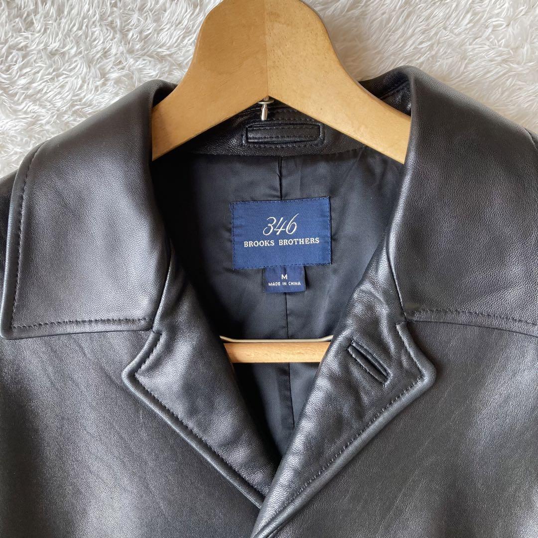 ブルックスブラザーズ/希少XL位/極美品 Brooks Brothers レザーコート