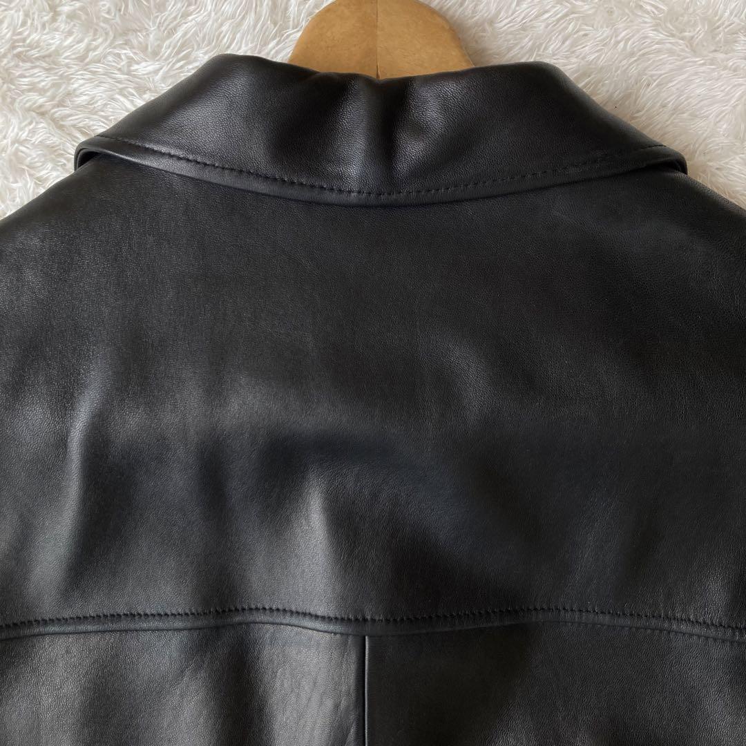 ブルックスブラザーズ/希少XL位/極美品 Brooks Brothers レザーコート