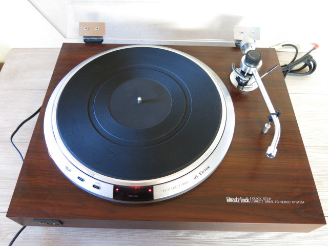 ○ジャンク品○ Victor・ビクター「QL-7」ターンテーブル・レコード