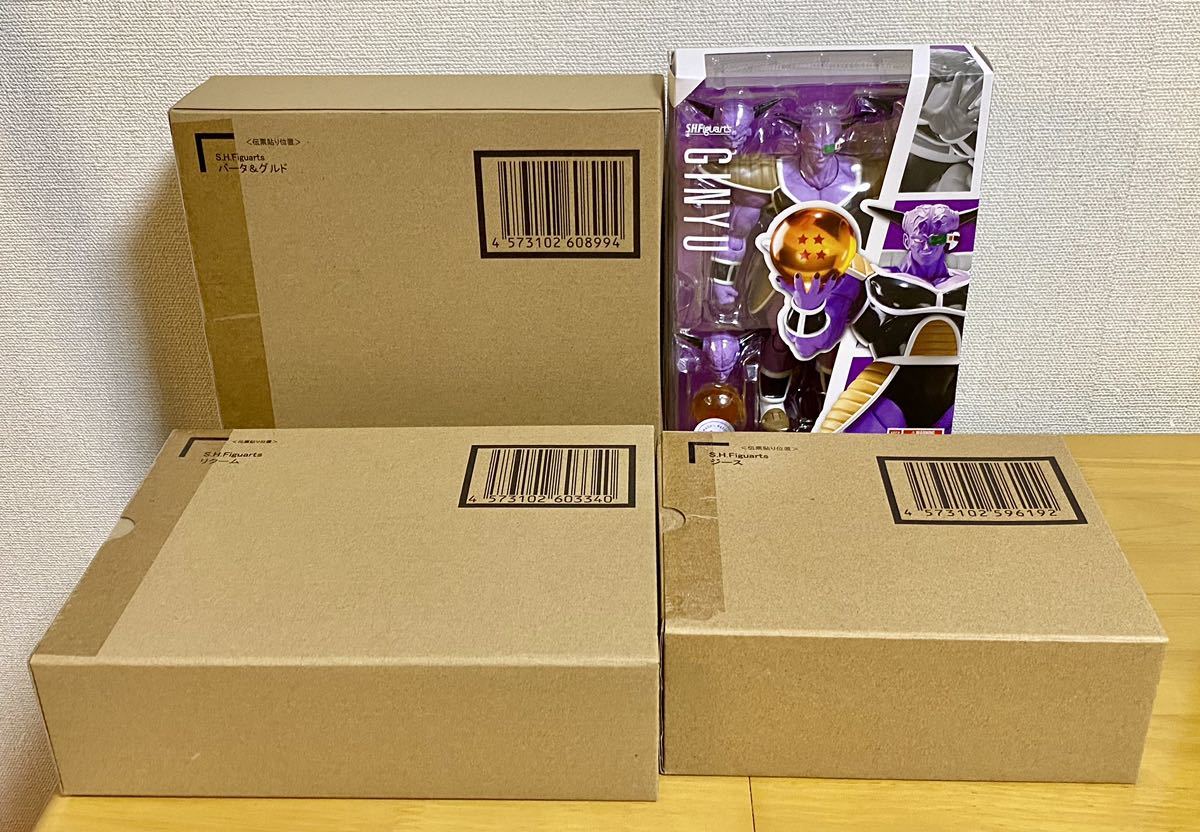 S.H.Figuarts ギニュー特戦隊 フルコンプリートセット ジース