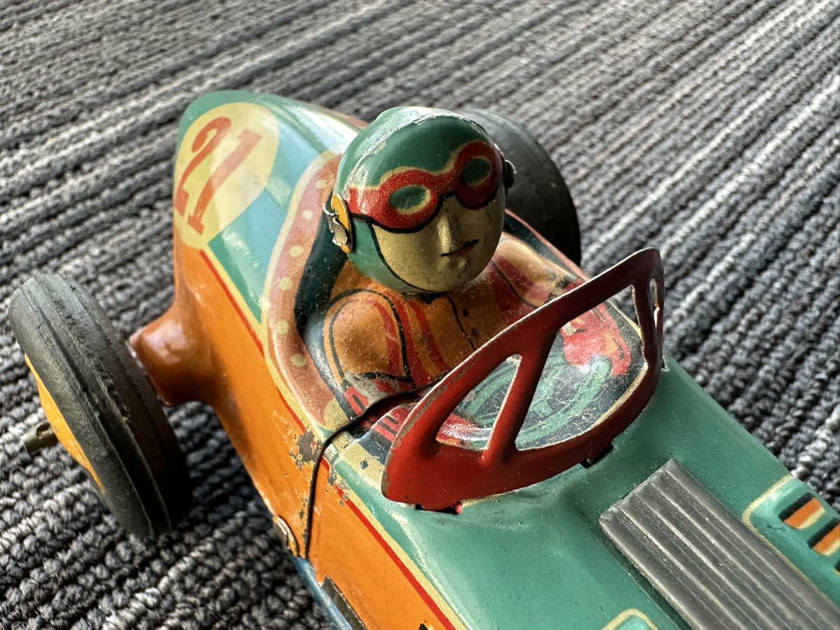 回転自動車　ブリキ レーシングカー 日本製　TRADEMARK ブリキ レースカー レーシングカー ブリキレースカー公式直営ストア
