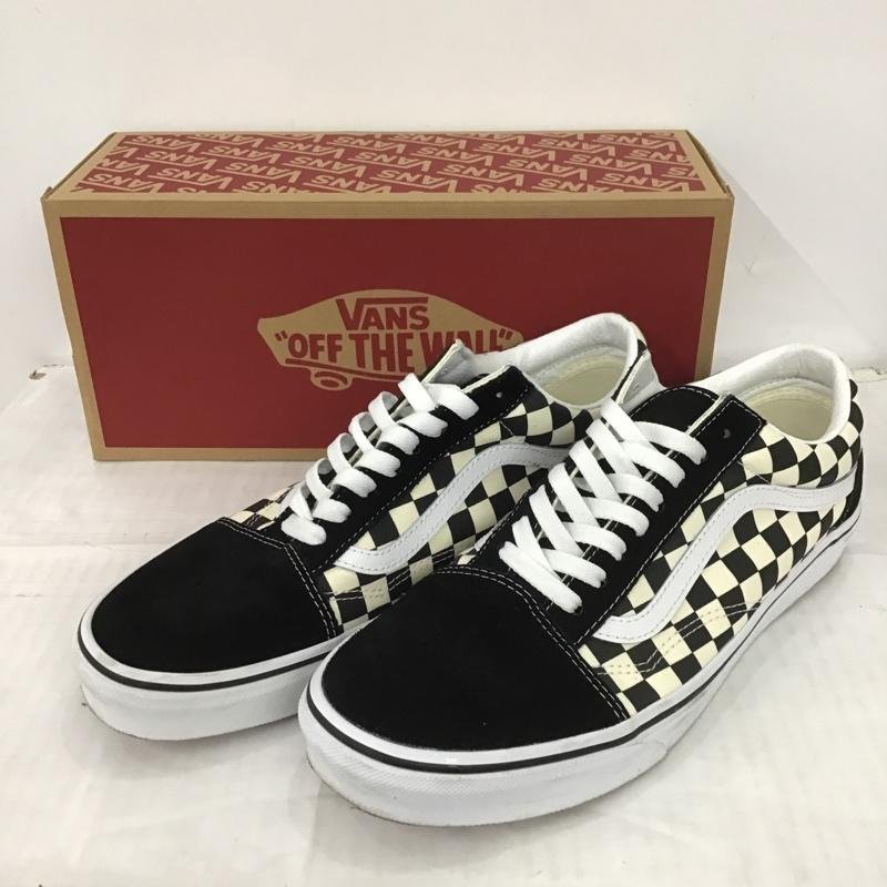 VANS 28.5cm バンズ スニーカー スニーカー 500714 OLD SKOOL 28.5cm 箱有 Sneakers 黒 / ブラック / X 白 / ホワイト / 10100125
