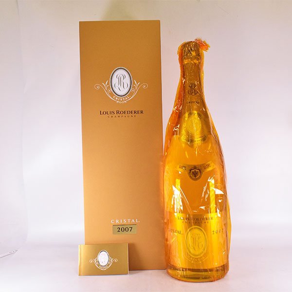 ルイ ルイ ロデレール [2007] クリスタル ブリュット 箱付 並行品