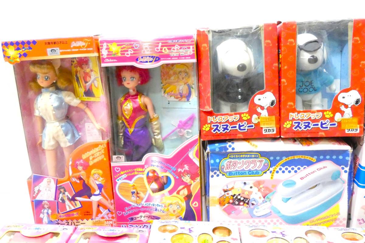 6138T/1円～ ほぼ未使用 女の子 大量 フィギュア 人形 グッズ アクセ他