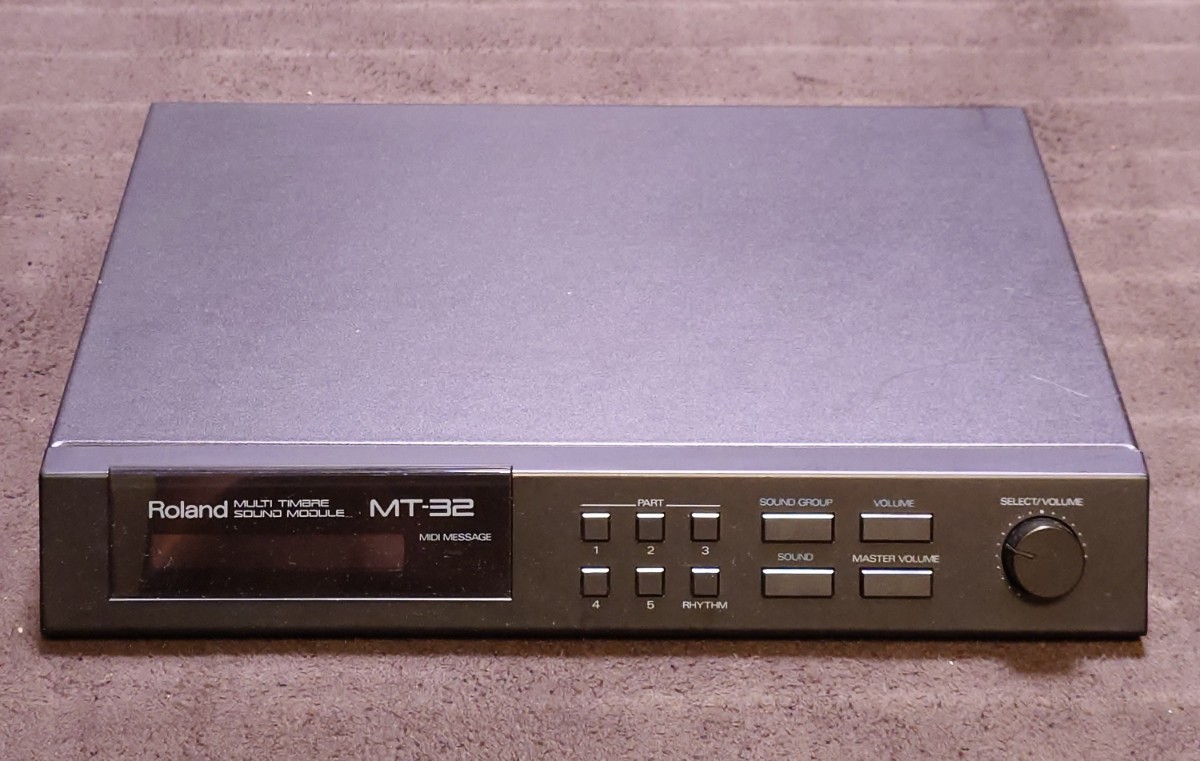 ジャンク扱い】ローランド MIDI音源モジュール MT-32 ミュージくん