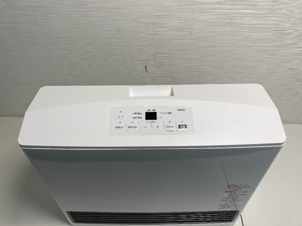 ☆13-6116】□中古□ノーリツ ガスファンヒーター 都市ガス用 GFH
