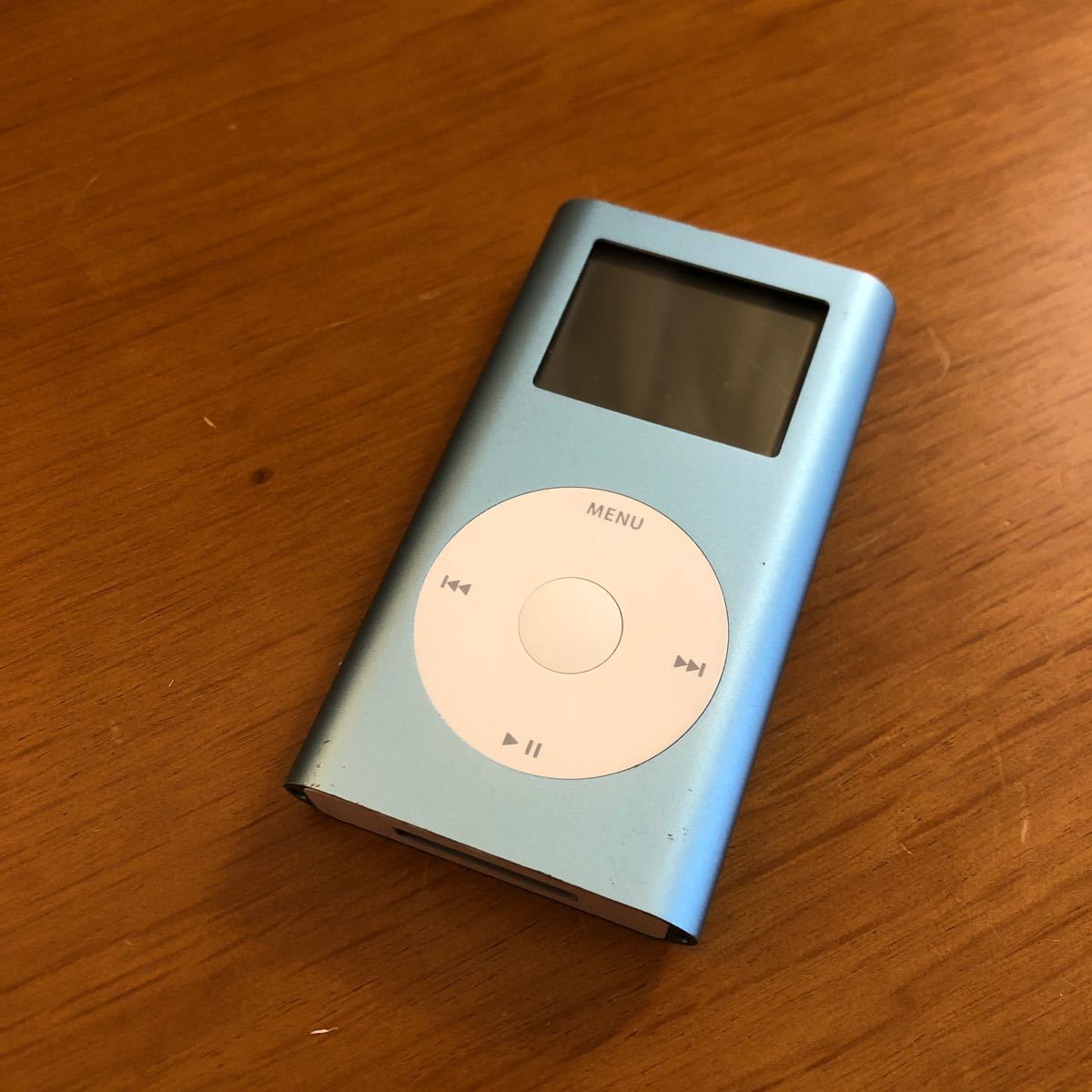 iPod mini CF換装化32GB ブルー A1051 動作確認済み USED1655 Apple