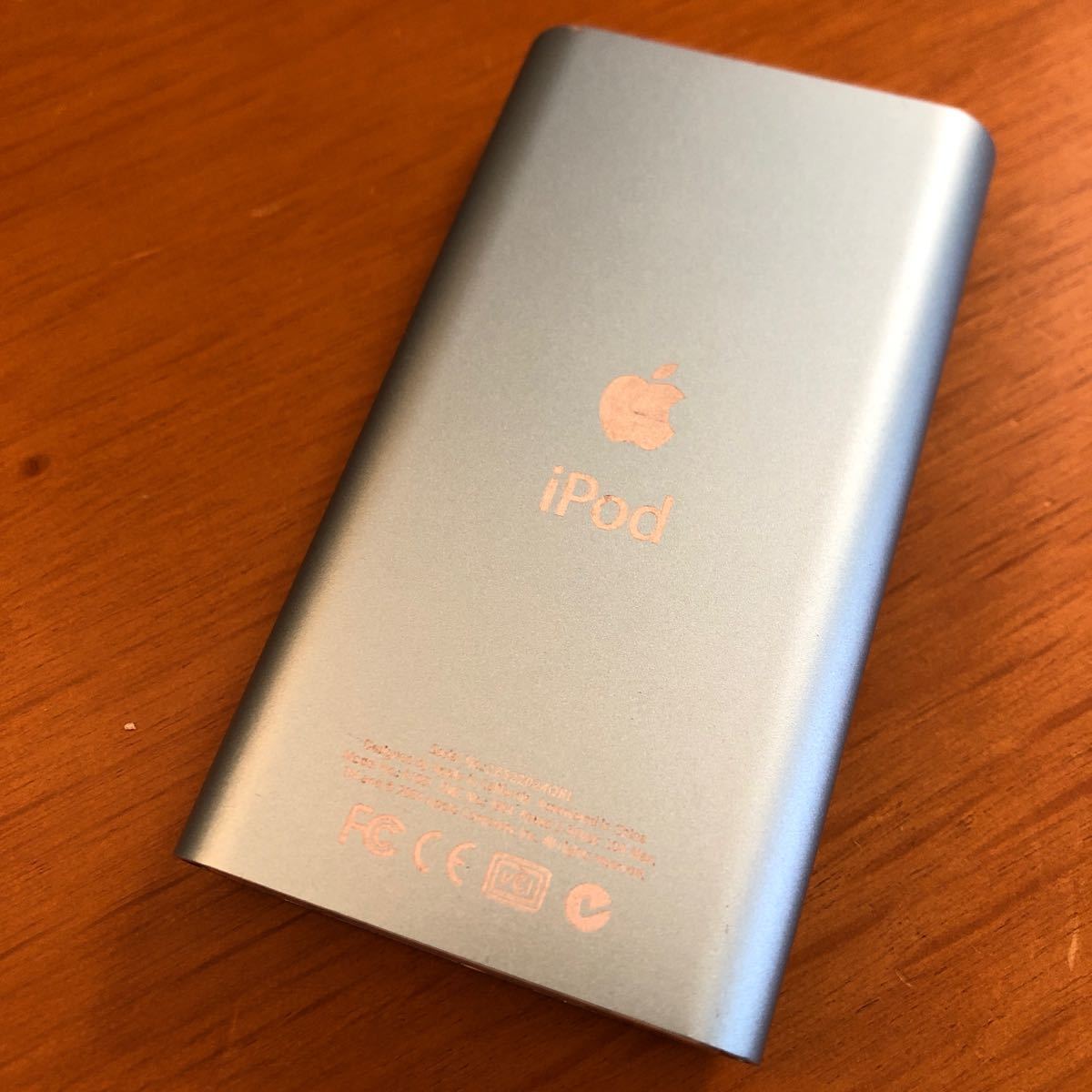 iPod mini CF換装化32GB ブルー A1051 動作確認済み USED1655 Apple