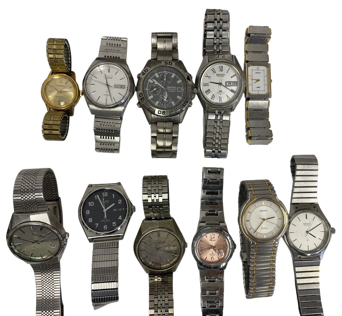 直売ショッピング 【1円スタート】SEIKO セイコー まとめ売り 63本