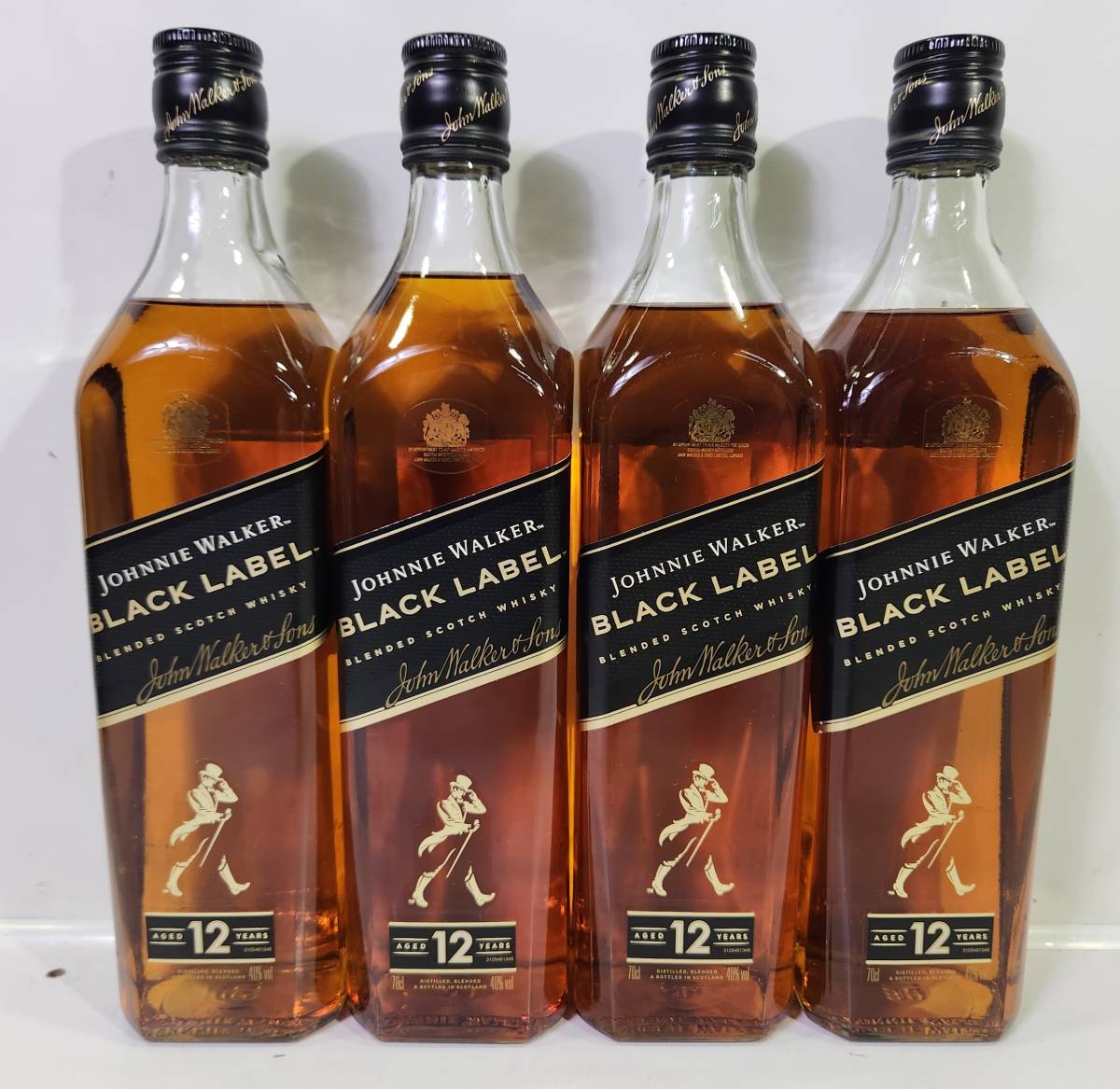 ジョニーウォーカー 未開栓 古酒 Walker Johnnie WALKER 1円～ BLACK