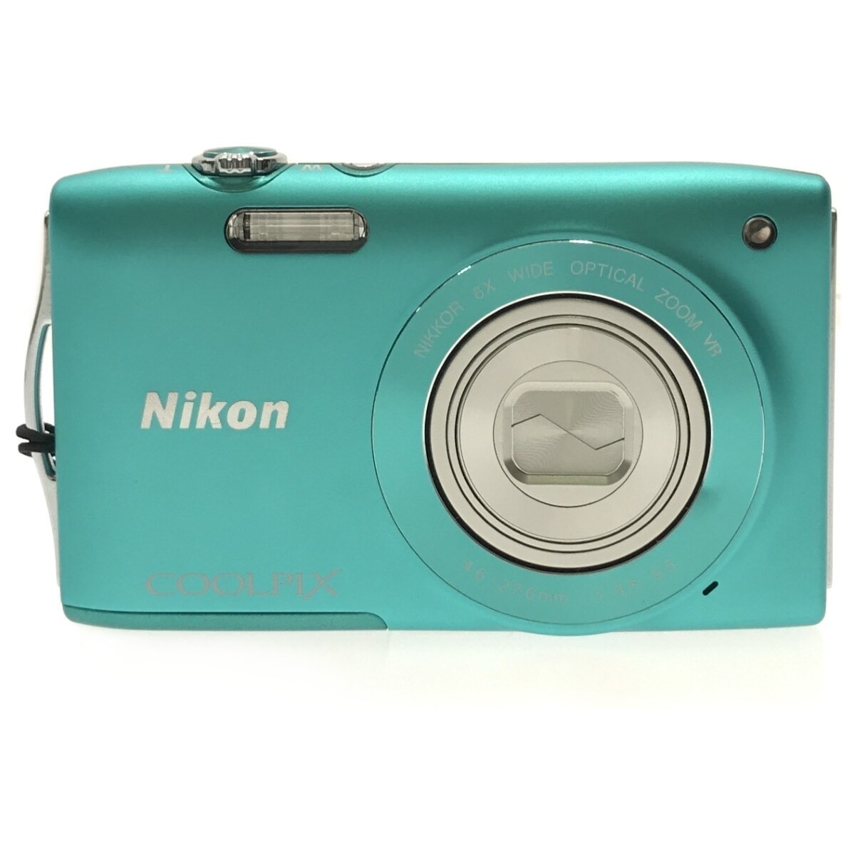 動作品】Nikon COOLPIX S3300 ミントグリーン 1602万画素 光学6倍