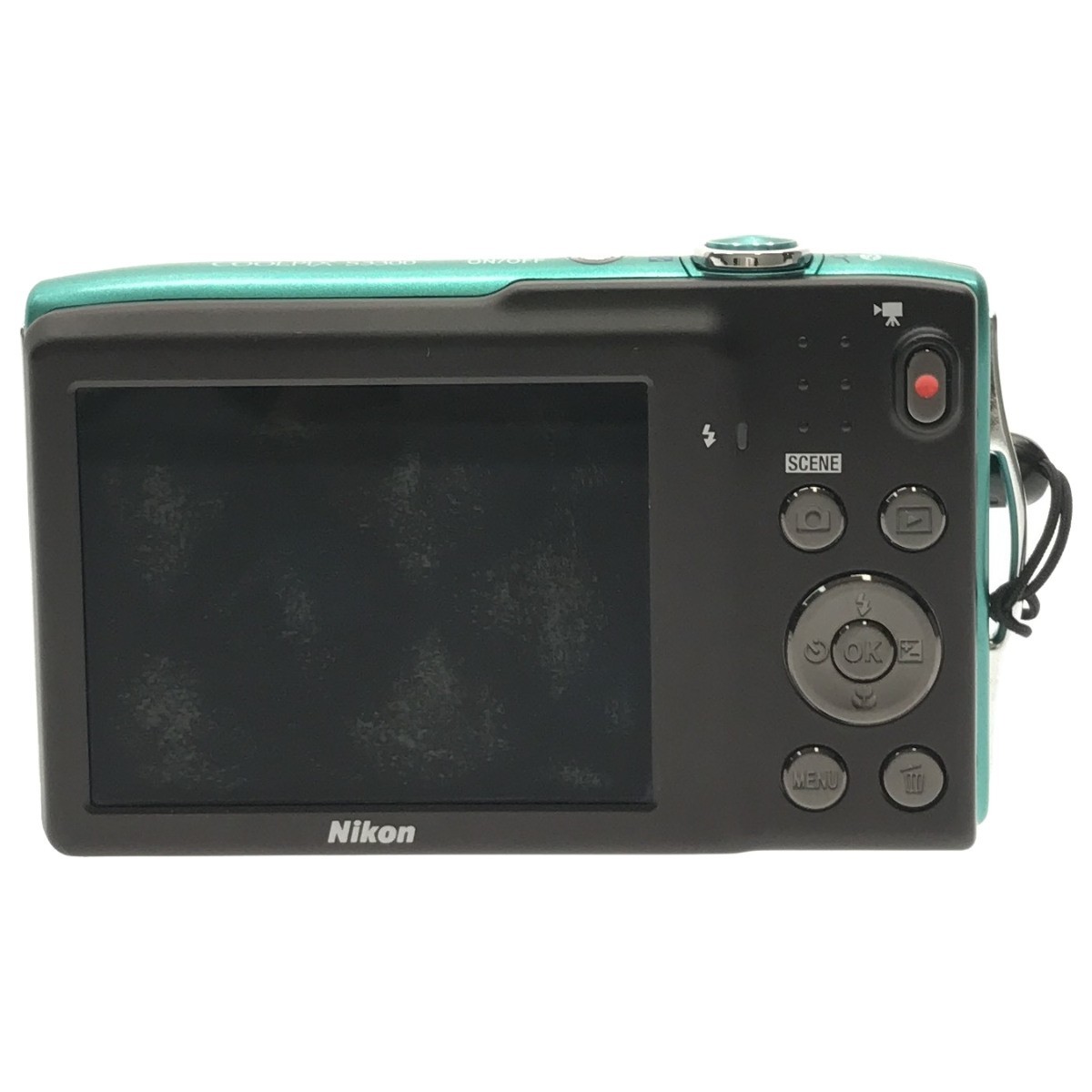 動作品】Nikon COOLPIX S3300 ミントグリーン 1602万画素 光学6倍