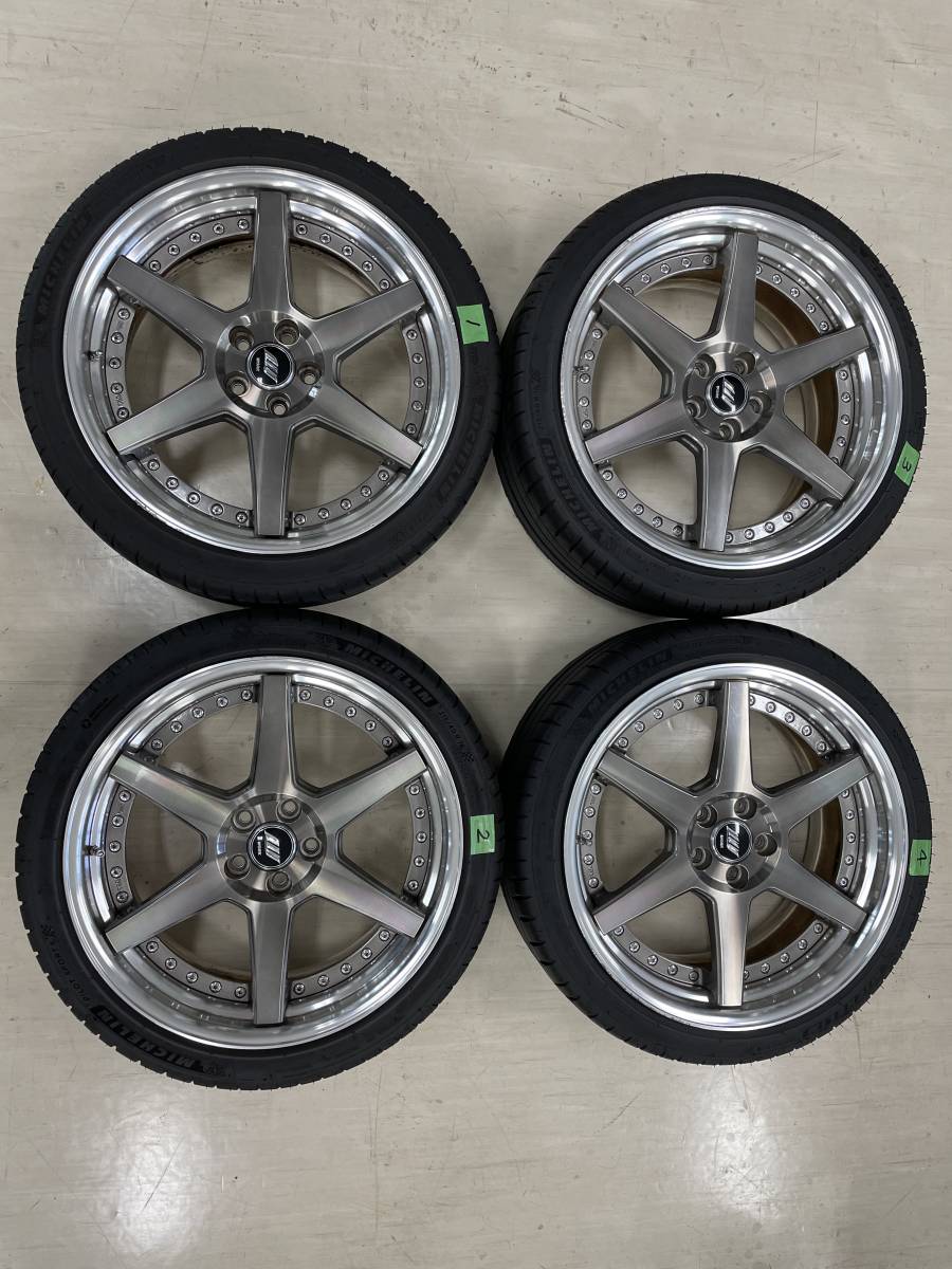 ワーク WORK ジースト ZEAST ST1 18インチ 7.5J+45:2本 8.5J+52:2本 