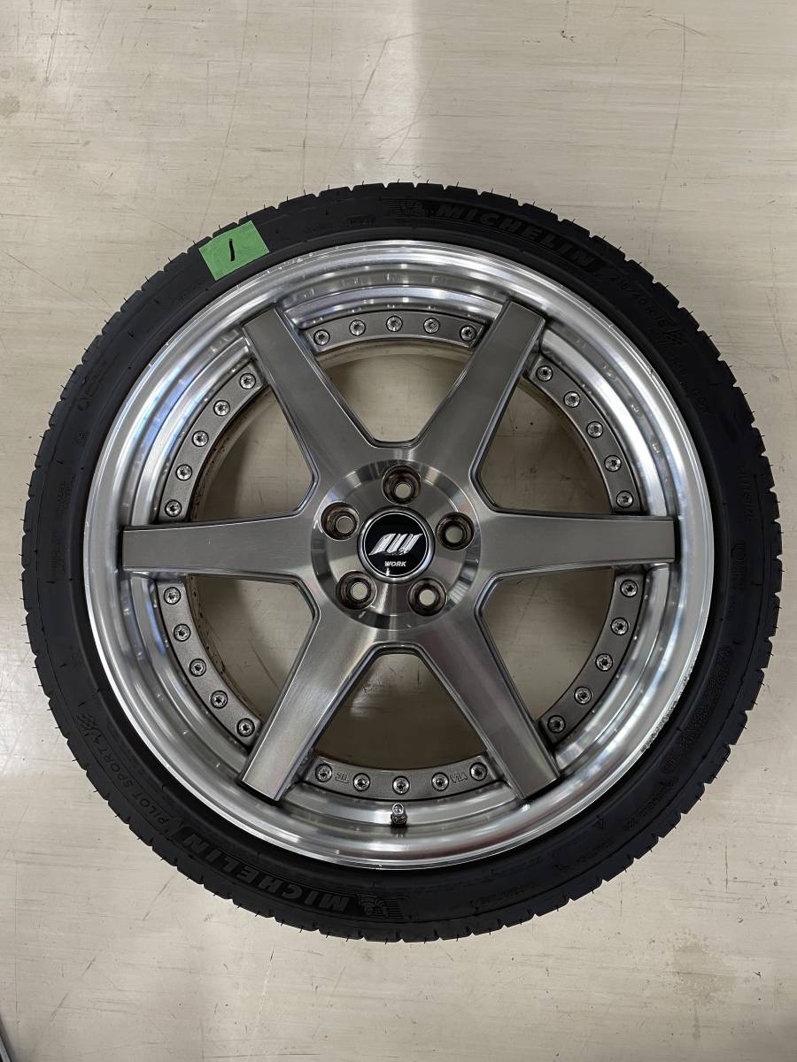 ワーク WORK ジースト ZEAST ST1 18インチ 7.5J+45:2本 8.5J+52:2本 