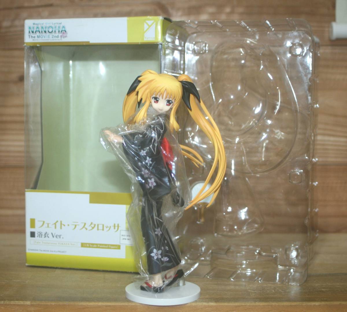 開封美品♪ フェイト・テスタロッサ 浴衣Ver. 魔法少女リリカルなのは (1/8 フリーイング，高町なのは，シグナム，ヴィータ，スバル・ナカジマ)