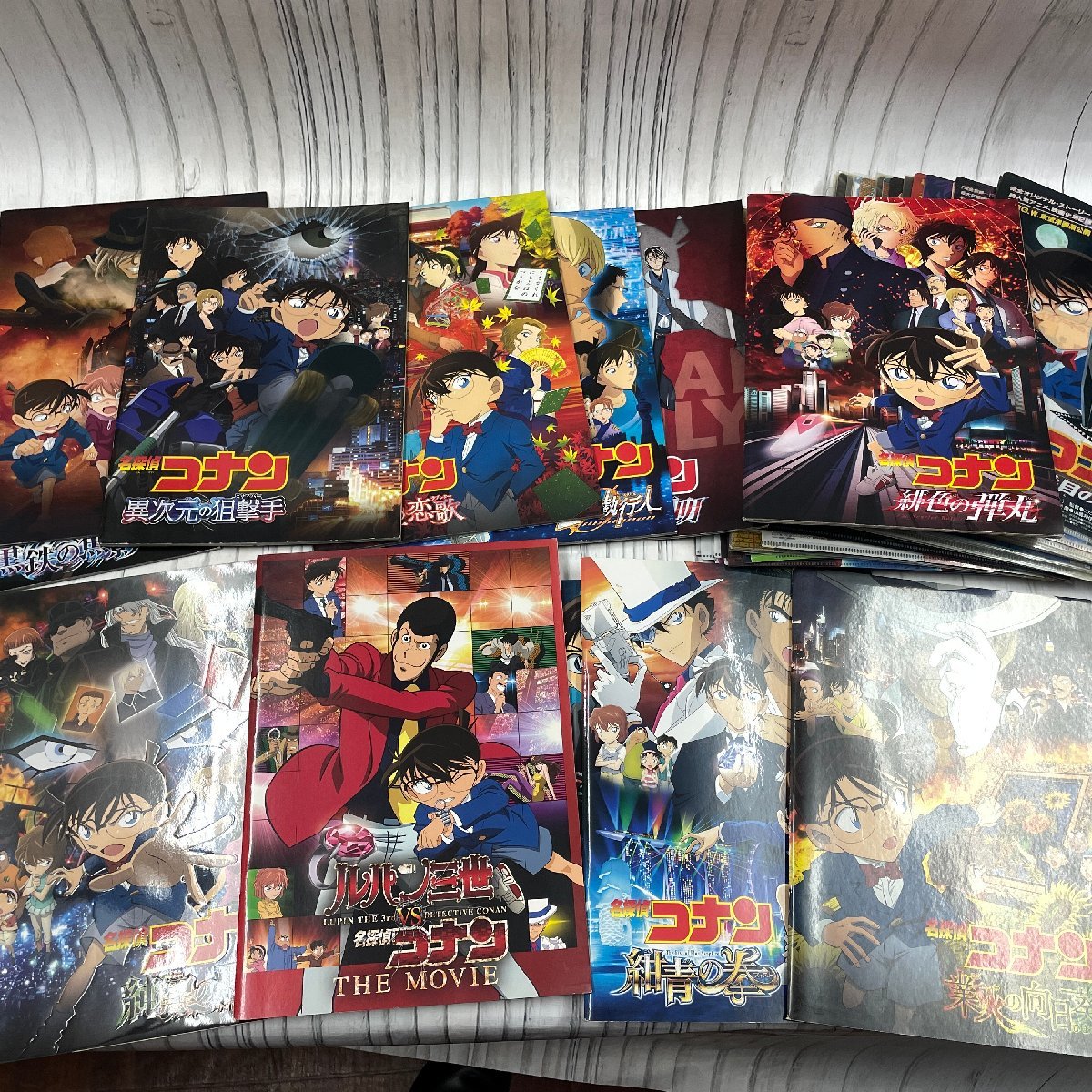 m002 F3 コナン 名探偵コナン 映画パンフレット アニメグッズ ファイル