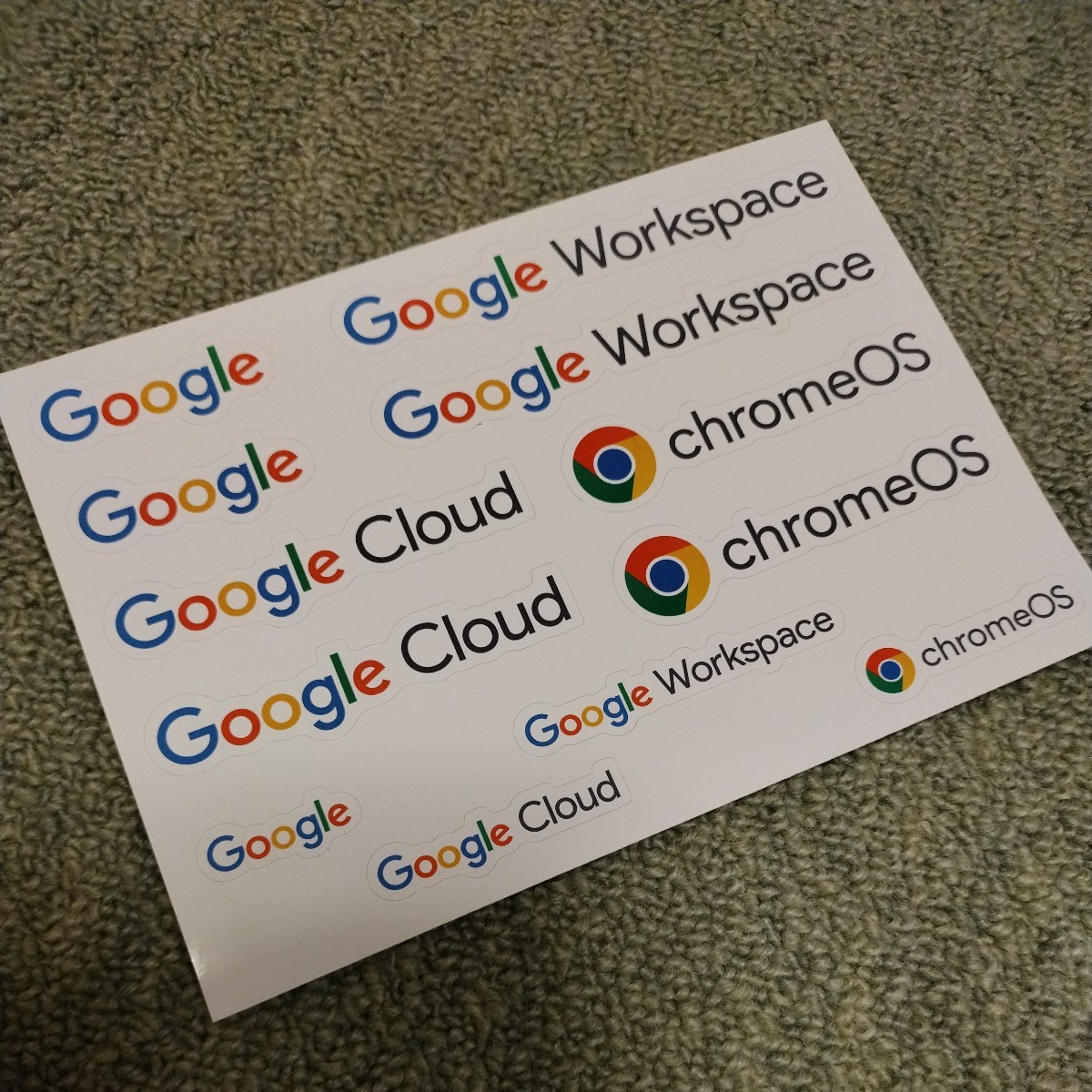 Google ロゴ ステッカー(ステッカー)｜売買されたオークション情報 