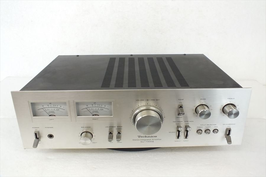 定番，新作登場 □ Technics テクニクス SU-7300II プリメインアンプ