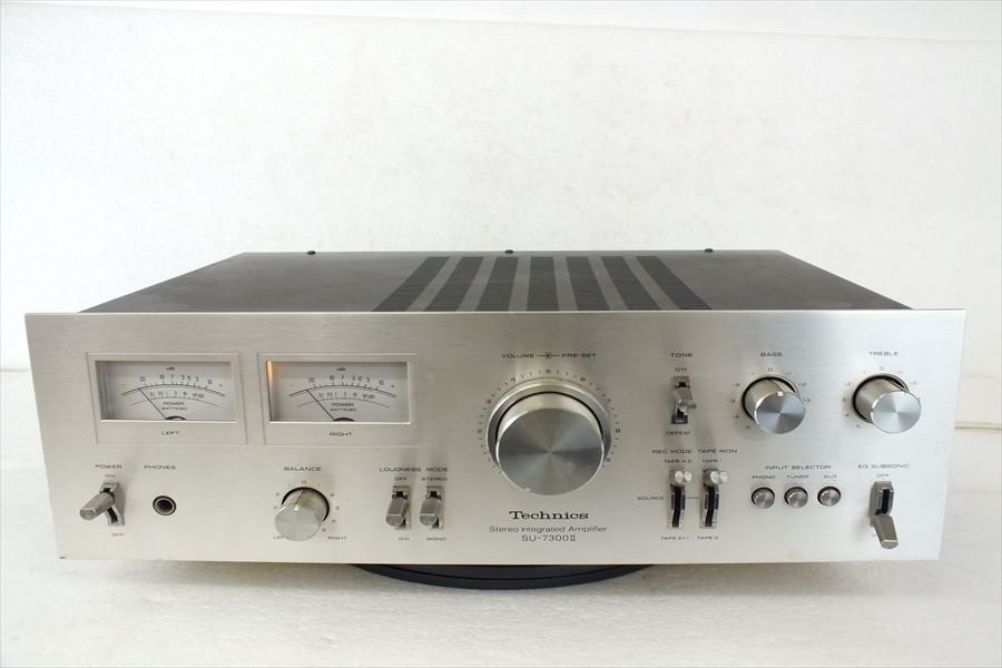 定番，新作登場 □ Technics テクニクス SU-7300II プリメインアンプ