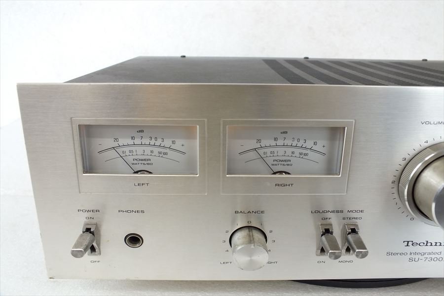 定番，新作登場 □ Technics テクニクス SU-7300II プリメインアンプ