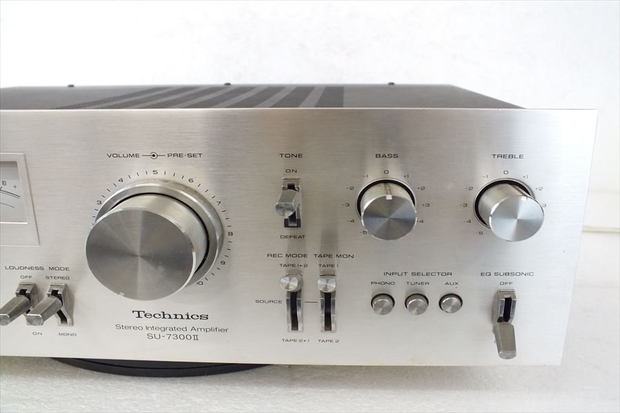 定番，新作登場 □ Technics テクニクス SU-7300II プリメインアンプ