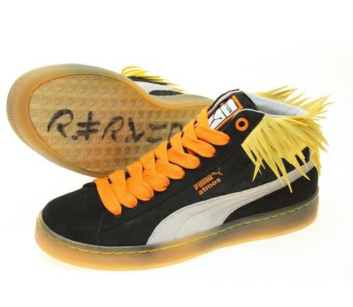 新品限定！PUMAプーマ × ATMOS アトモス × 岩合光昭 SUEDE MID コラボ 