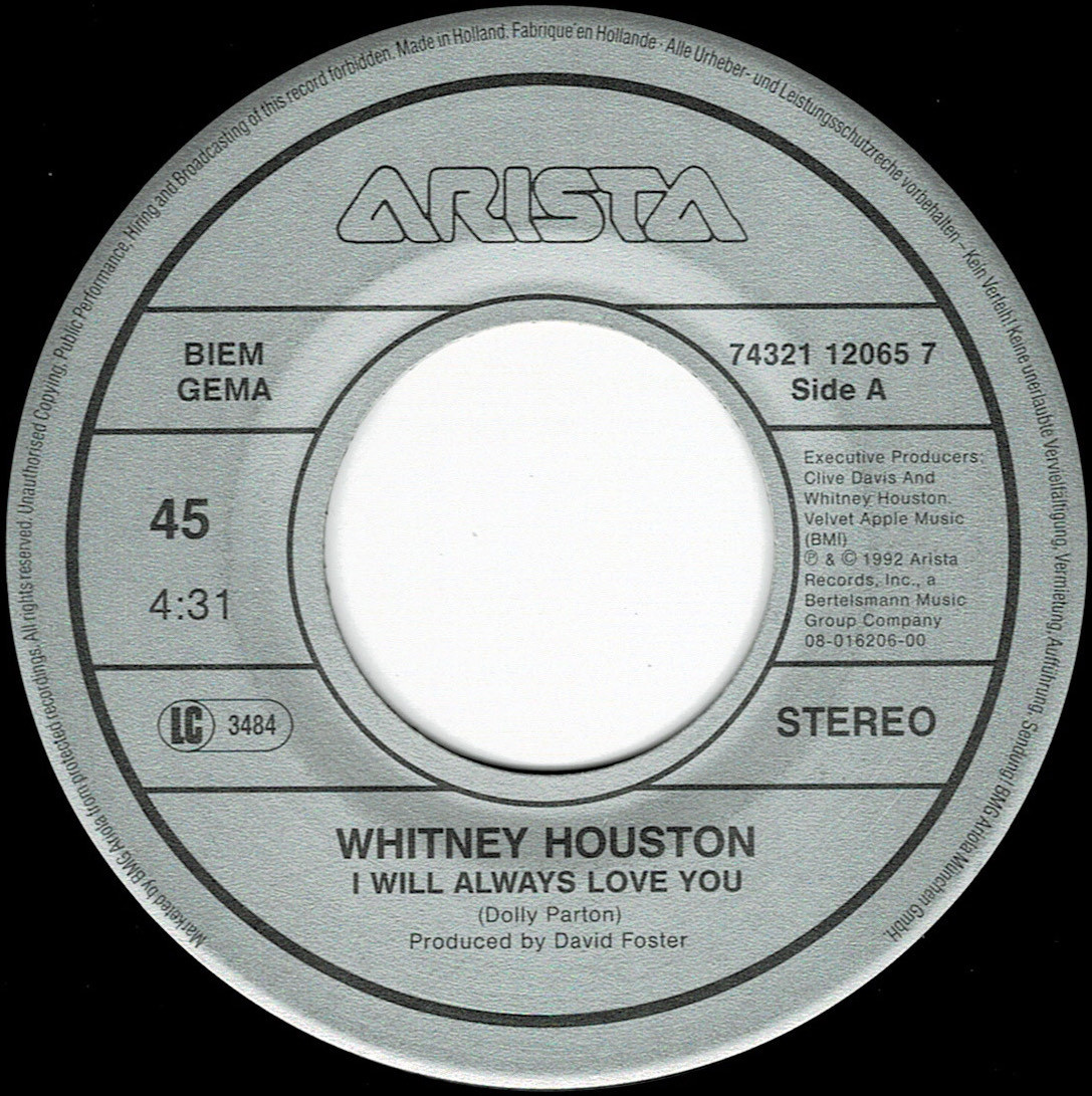 WHITNEY The Whitney WILL LOVE HOUSTON／I Funk Counts Pump Album, 0