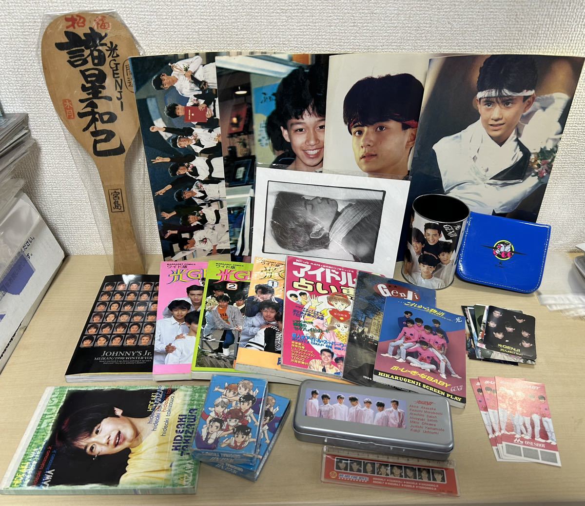 光GENJI ジャニーズ グッズ 色々 まとめて ステッカー 雑誌 カード 