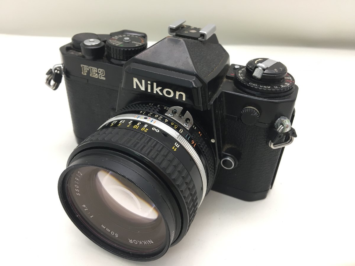 ★美品★ Nikon FE2 / NIKKOR 50mm F1.4 一眼レフ Nikon FE2/NIKKOR 50mm 1:1.4 一眼レフカメラ ジャンク 中古