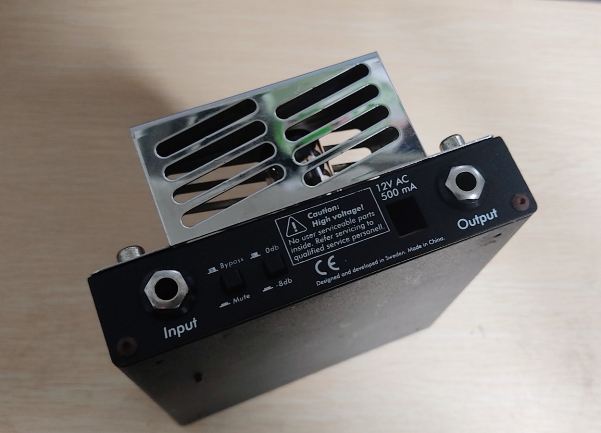 EBS Valve Drive オーバードライブ/プリアンプ EBS ValveDrive DI