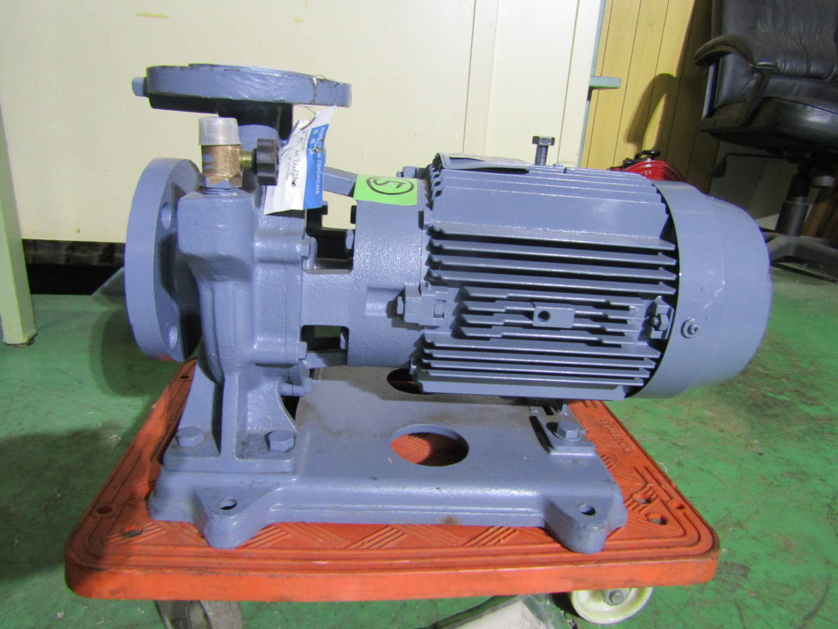 【最安値，低価】 ⑤ エバラ FSD型 片吸込 渦巻ポンプ 50Hz 3相200V 3.7KW 5馬力 65&times;50FSGD 53.7A 除雪 消雪 送水 井戸 用水 ポンプ(ポンプ)｜売買されたオークション情報、yahooの商品情報をアーカイブ公開 - オークフ ポンプ